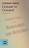 Cemaat ve Cemiyet by Ferdinand Tönnies