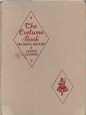 Costume Book for Parties and Plays