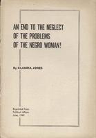 An end to the neglect of the problems of the Negro woman! (ebook)