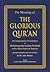 The Meaning of the Glorious Qur'an by Anonymous