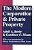 The Modern Corporation and Private Property by Adolf A. Berle