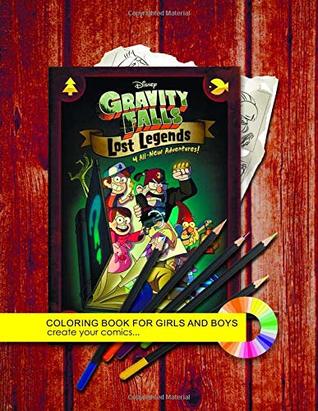 Gravity Falls Coloring Book: Lost Legends (Paperback)