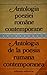 Antología de la poesía rumana contemporánea by Darie Novăceanu