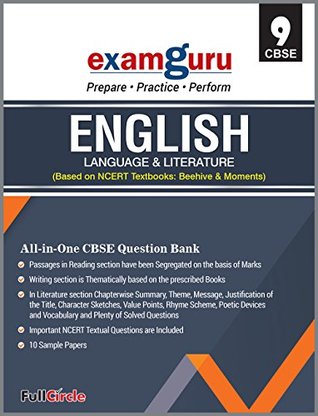 Exam Guru All in One CBSE Question Bank for Class 9 English Language and Literature (Based on NCERT Textbooks: Beehive and Moments) (March 2019 Exam)