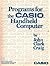 Programs for the Casio handheld computer