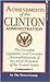 Achievements of the Clinton...