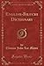 English-Biluchi Dictionary (Classic Reprint)