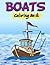 Boats Coloring Book