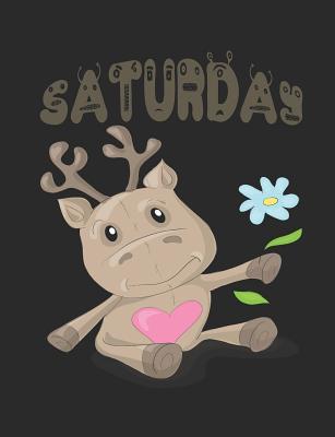 Saturday: 7.44 X 9.69 100 Pages 50 Sheets Composition Notebook College Ruled Book