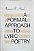 A Formal Approach to Lyric Poetry