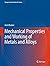 Mechanical Properties and W...