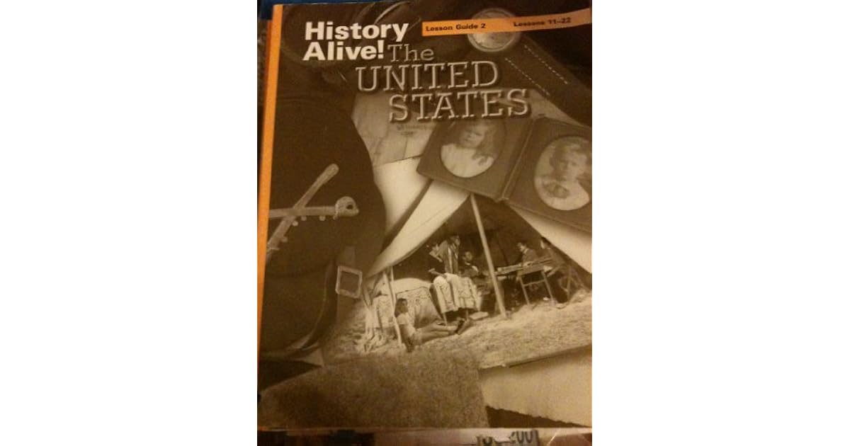 History Alive! The United States, Lesson Guide 2 Lessons 1122 by