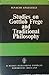 Studies on Gottlob Frege and Traditional Philosophy