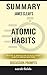 Summary: James Clear's Atomic Habits: An Easy & Proven Way to Build Good Habits & Break Bad Ones (Discussion Prompts)