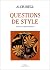 Questions de style
