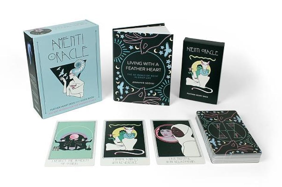 Amenti Oracle Feather Heart Deck and Guide Book: Ancient Wisdom for the Modern World