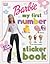 "Barbie": My First Number Sticker Book (Barbie Sticker Book)