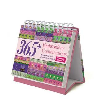 Embroidery Combinations Perpetual Calendar: 365+ Crazy Quilt Seams from Valerie Bothell (Paperback)
