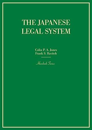 The Japanese Legal System (Hornbooks)