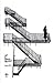 فرار از پله‌های اضطراری (Escape through emergency stairs)