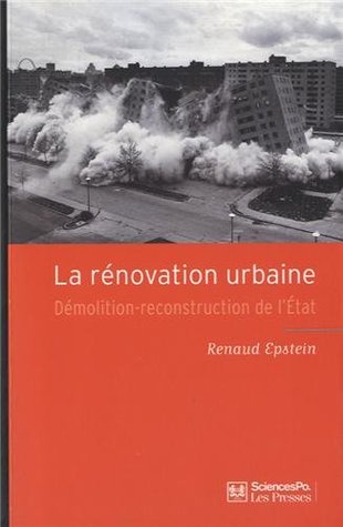 La Rénovation urbaine - Démolition-reconstruction de l'État (Paperback)