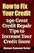 How to Fix Your Credit: 290...