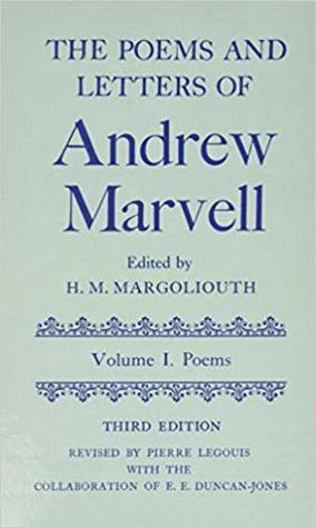 The Poems And Letters of Andrew Marvell (Hardcover)