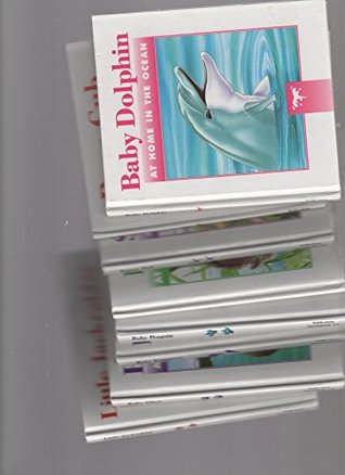 Baby Animal At Home Series: Set of 7 (Bear Cub ~ Little Jackrabbit ~ Baby Otter ~ Baby Kangaroo ~ Baby Penguin ~ Baby Dolphin ~ Snowy Owl ~ Duckling)