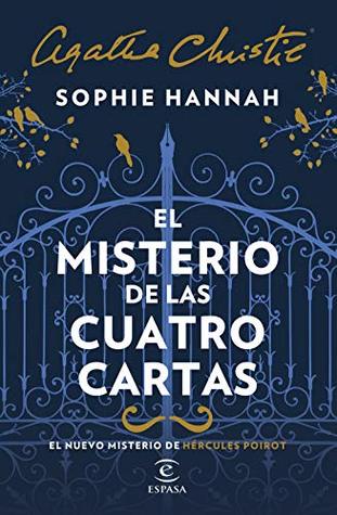 Portada de El misterio de las cuatro cartas, de Sophie Hannah