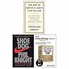 The Age of Surveillance Capitalism [Hardcover], Shoe Dog, The Everything Store 3 Books Collection Set