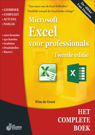 Microsoft excel voor professionals (Paperback)