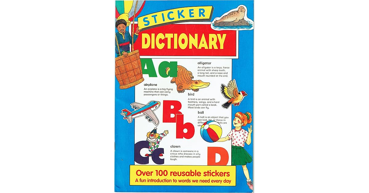 Sticker Dictionary by Wishing Well