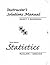 Statistics Instructor's Solutions Manual by Nancy S. Boudreau