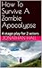 How To Survive A Zombie Apocalypse: A stage play for 2 actors