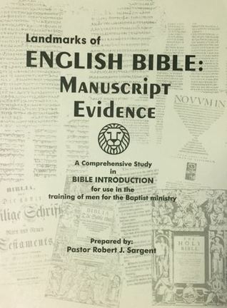 Landmarks of english Bible: Manuscript Evidence
