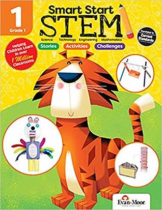 Evan-Moor Smart Start STEM Grade 1Activity Book Hands-on STEM Activities and Critical Thinking Skills (Paperback)