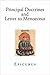 Principal Doctrines and Letter to Menoeceus
