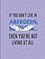 If You Don't Live in Aberde...