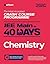 40 Days Crash Course for JEE Main Chemistry