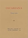 Oscariana: Epigrams
