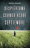 Book cover for Despiértame cuando acabe septiembre (Spanish Edition)