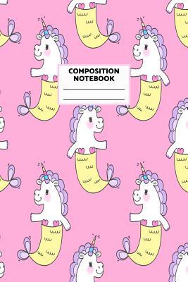 Composition Notebook: Unicorn Journal for Girls, Teen and Women Cute Matte Cover Design with Blank Lined Interior College Ruled (Great as Party Favors, Gifts, Diary, Journal, School Notebook)