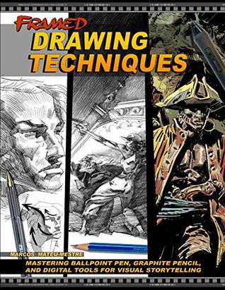 Framed Drawing Techniques: Mastering Ballpoint Pen, Graphite Pencil, and Digital Tools for Visual Storytelling (Paperback)