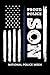 Proud Police Son National Police Week: Law Enforcement National Police Week family Pride - 100 page Blank lined 6 x 9 journal to jot down your ideas and notes