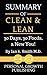 Summary of Clean & Lean: 30 Days, 30 Foods, a New You!