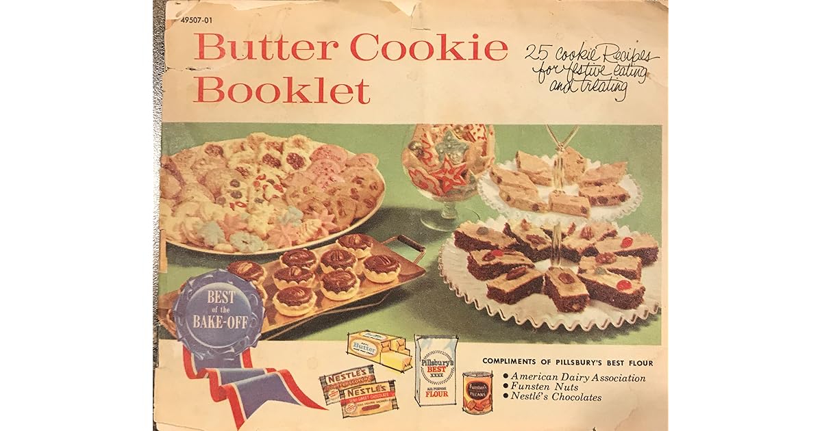 Butter Cookie Booklet by Pillsbury
