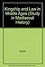 Kingship and Law in the Middle Ages by Fritz Kern