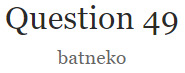 Question 49