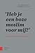 'Heb je een boze moslim voor mij?' by Zoë Papaikonomou