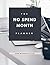 The No Spend Month Planner by Masha Reuto